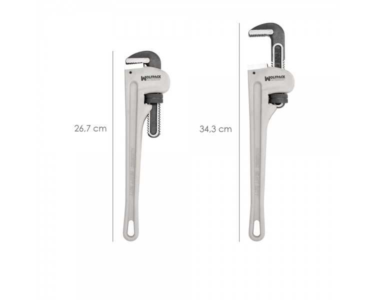 Llave Stillson Heavy Duty Aluminio 12" Llave Para Tubos, Llave Plomeria, Llave Para Tuberias, Llave Grifa.