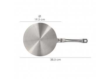 Adaptador Para Induccion / Vitroceramica Ø 19.5 cm. 3 Capas Acero Inoxidable / Aluminio