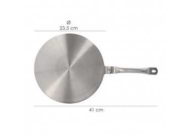 Adaptador Para Induccion / Vitroceramica Ø 23.5 cm. 3 Capas Acero Inoxidable / Aluminio