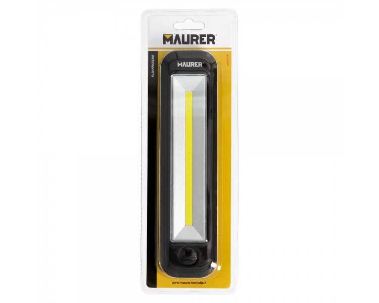 Linterna LED Profesional A Pilas (4 AA) 260 Lumenes 3 Watt. Con Iman y Colgador
