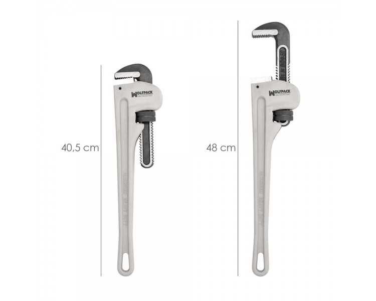 Llave Stillson Heavy Duty Aluminio 18" Llave Para Tubos, Llave Plomeria, Llave Para Tuberias, Llave Grifa.