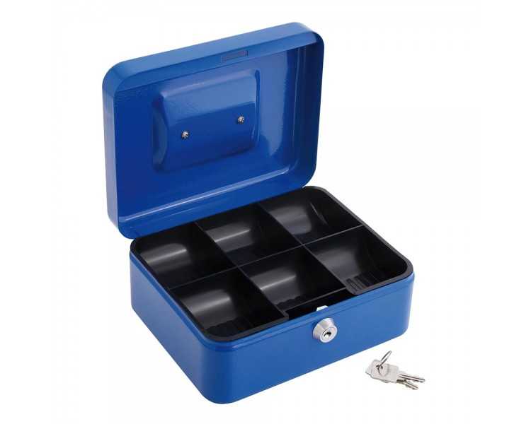 Caja Caudales Wolfpack  Pintada Nº 2   200x155 mm. Con Bandeja Interior