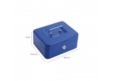 Caja Caudales Wolfpack  Pintada Nº 2   200x155 mm. Con Bandeja Interior