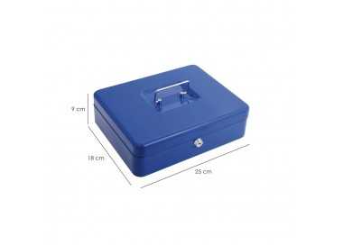 Caja Caudales Wolfpack  Pintada Nº 3   250x180 mm. Con Bandeja Interior