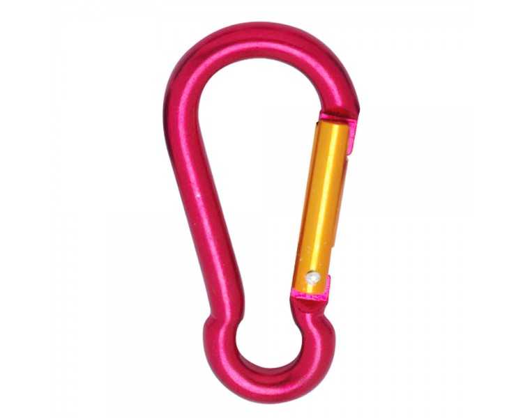 Mosqueton Bombero Aluminio Colores Surtidos 60 mm. para llaves