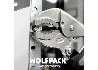 Mordaza Wolfpack Poligrip Curva 25x250 mm.