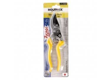 Tijera Podar 1 Mano Japonesa Akagi T-8S  220 mm. Mangos Aluminio Endurecido, Hoja Recubierta PTFE