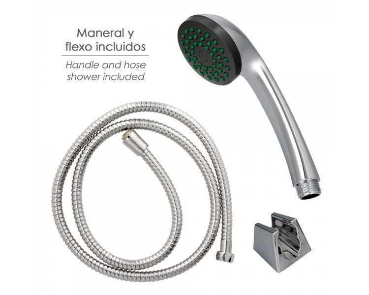 Monomando Bañera / Ducha "Hamburgo" Grifo Baño, Grifo Encimera, Grifo Cocina, Grifo Mezclador. Cartucho Ceramico Ø 35 mm.
