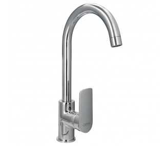 Monomando Fregadero Cocina "Hamburgo" Grifo Baño, Grifo Encimera, Grifo Cocina, Grifo Mezclador. Cartucho Ceramico Ø 35 mm.
