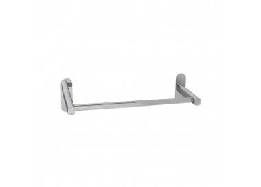 Toallero Barra 40 cm. Color Inox Con Efecto Espejo, Autoadhesivo Resistente, Porta Toallas, Toallero Adhesivo Pared/Mueble