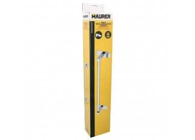 Toallero Barra 60 cm. Color Inox Con Efecto Espejo, Autoadhesivo Resistente, Porta Toallas, Toallero Adhesivo Pared/Mueble