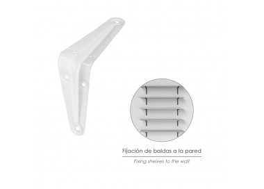 Palomilla Wolfpack Pintada Blanca  350x400 mm.