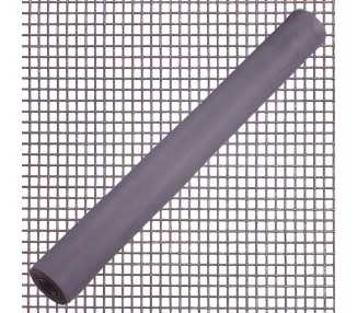 Tela Mosquitera Fibra Vidrio Gris 18x16/80 cm. Rollo 50 metros.