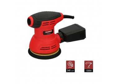 Lijadora Wolfpack Orbital 240 Watt. Lijadora Multifunción. Decapado, Lijado, Eliminar Oxido, Disco Ø 125 mm.