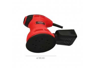 Lijadora Wolfpack Orbital 240 Watt. Lijadora Multifunción. Decapado, Lijado, Eliminar Oxido, Disco Ø 125 mm.