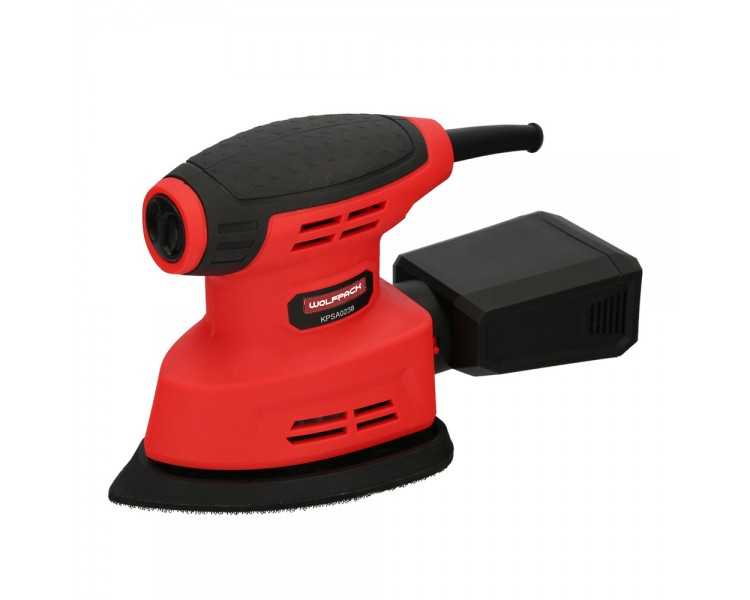 Lijadora Wolfpack Delta 220 Watt. Lijadora Mouse Multifunción. Decapado, Lijado, Eliminar Oxido, etc.