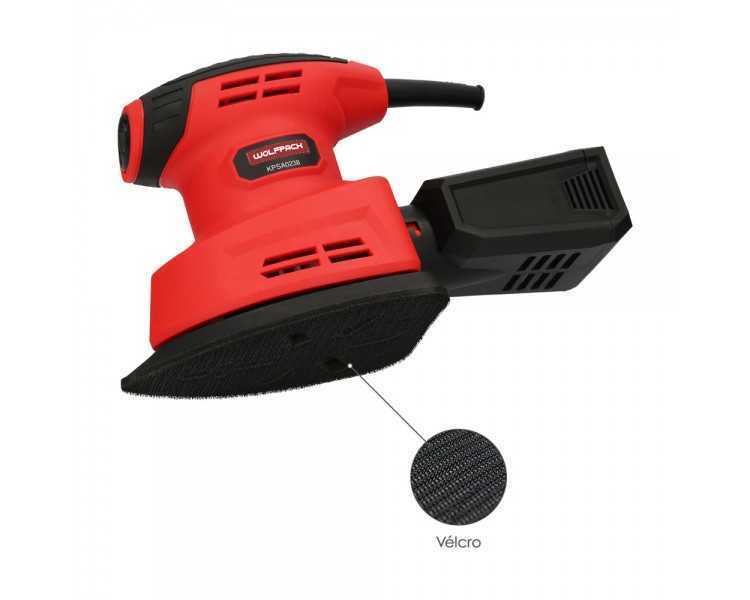 Lijadora Wolfpack Delta 220 Watt. Lijadora Mouse Multifunción. Decapado, Lijado, Eliminar Oxido, etc.