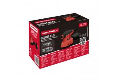 Lijadora Wolfpack Delta 220 Watt. Lijadora Mouse Multifunción. Decapado, Lijado, Eliminar Oxido, etc.