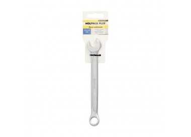 Llave Combinada Plus 13x13 Acero Cromo Vanadio DIN 3113. Llave Doble Boca, Llave Fija, Llave Estrella