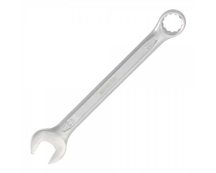 Llave Combinada Plus 23x23 Acero Cromo Vanadio DIN 3113. Llave Doble Boca, Llave Fija, Llave Estrella