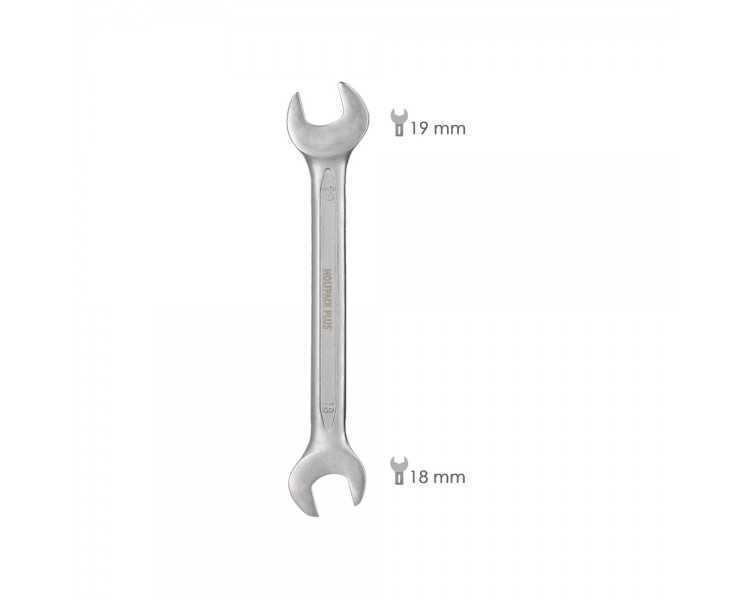 Llave Fija Plus Acero Cromo Vanadio 18x19 DIN 3110. Llave Fija, Llave Fija Doble