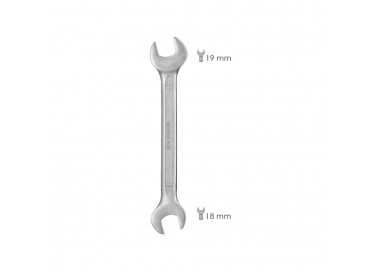 Llave Fija Plus Acero Cromo Vanadio 18x19 DIN 3110. Llave Fija, Llave Fija Doble