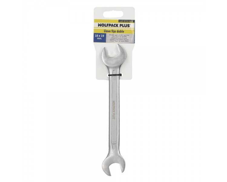 Llave Fija Plus Acero Cromo Vanadio 18x19 DIN 3110. Llave Fija, Llave Fija Doble