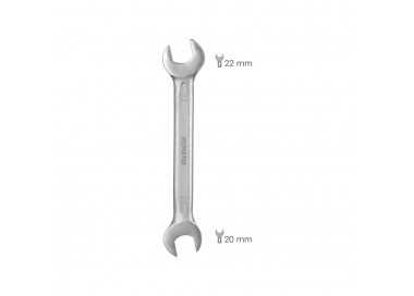 Llave Fija Plus Acero Cromo Vanadio 20x22 DIN 3110. Llave Fija, Llave Fija Doble