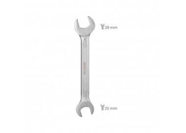 Llave Fija Plus Acero Cromo Vanadio 25x28 DIN 3110. Llave Fija, Llave Fija Doble