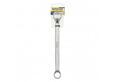 Llave Estrella Acodada Plus Acero Cromo Vanadio 24x26 DIN 838. Llave Doble Boca Acodada, Llave Fija Estrella Acodada