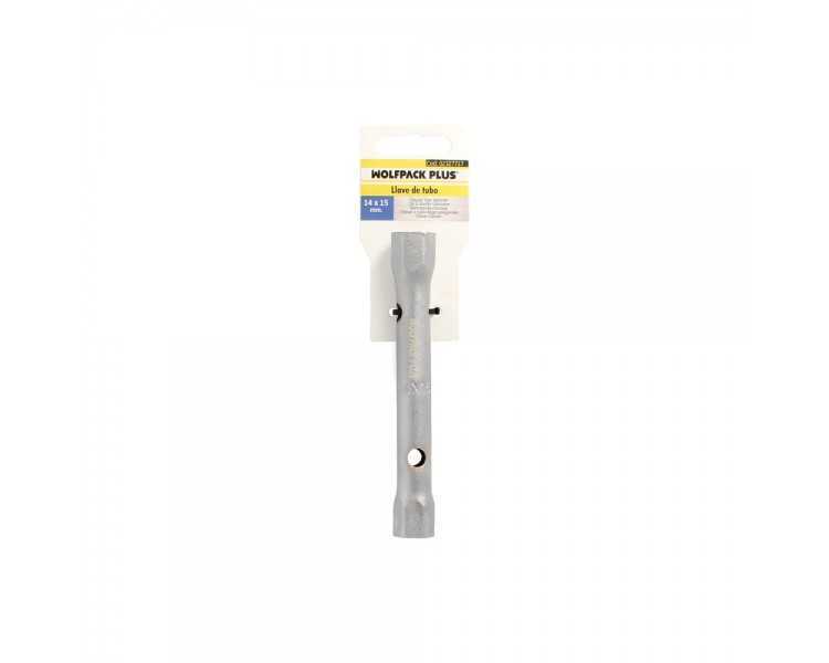 Llave Tubo Tubular 14x15 Fabricada en Acero Cromo Vanadio, Llave Grifería, Llave De Tubo Para Grifos, Llaves De Tubo Doble