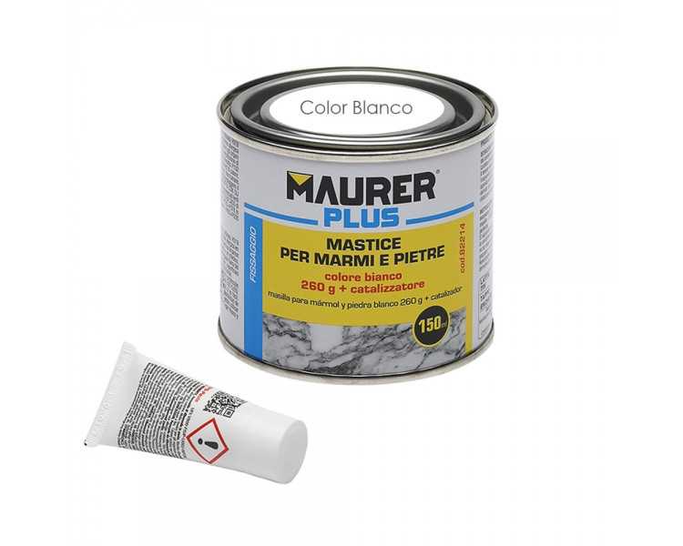 Masilla Para Marmol / Piedra 150 ml. Color Blanca