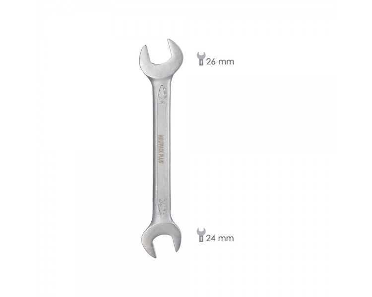 Llave Fija Plus Acero Cromo Vanadio 24x26 DIN 3110. Llave Fija, Llave Fija Doble