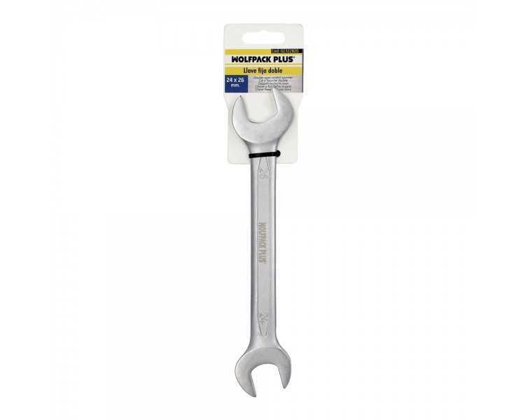 Llave Fija Plus Acero Cromo Vanadio 24x26 DIN 3110. Llave Fija, Llave Fija Doble