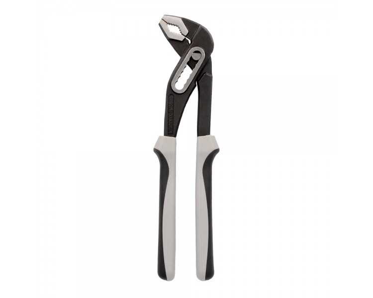 Tenazas Apertura Múltiple Negra Plus 250 mm. mangos Engomados DIN 8976. Pico De Loro, Alicates Extensibles, Tenazas Fontanero