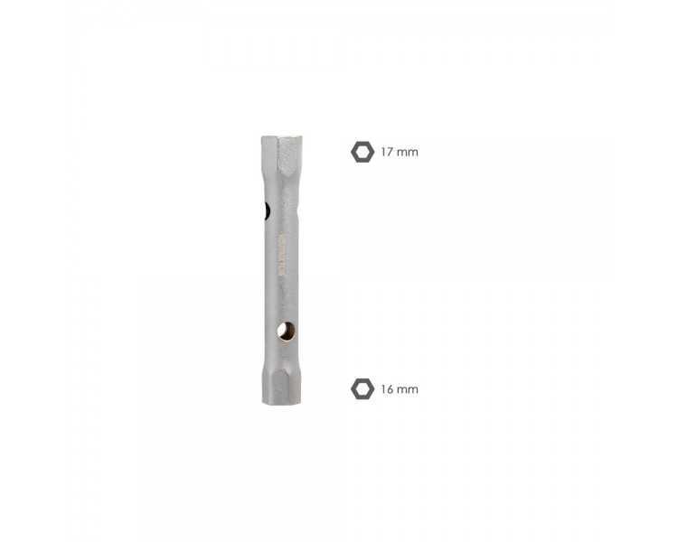 Llave Tubo Tubular 16x17 Fabricada en Acero Cromo Vanadio, Llave Grifería, Llave De Tubo Para Grifos, Llaves De Tubo Doble