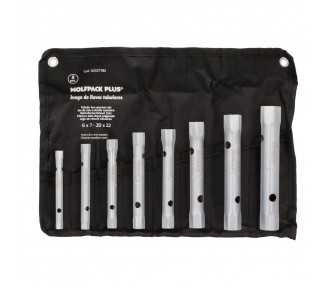 Juego Llaves Tubo Tubular Wolfapck 8 Piezas