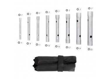Juego Llaves Tubo Tubular Wolfapck 8 Piezas
