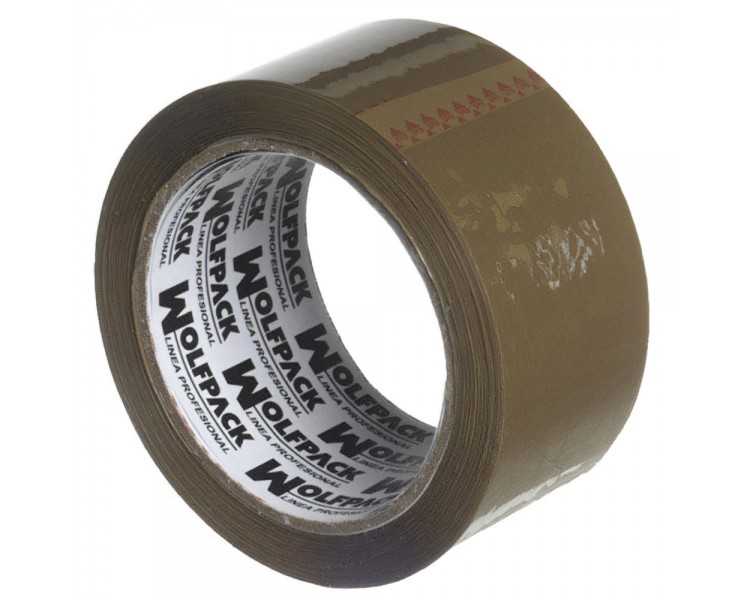 Cinta Embalar Silenciosa Marron 50 mm. x 66 m.