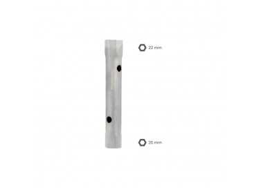 Llave Tubo Tubular 20x22 Fabricada en Acero Cromo Vanadio, Llave Grifería, Llave De Tubo Para Grifos, Llaves De Tubo Doble