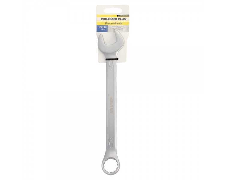 Llave Combinada Plus 26x26 Acero Cromo Vanadio DIN 3113. Llave Doble Boca, Llave Fija, Llave Estrella
