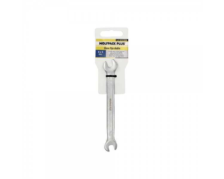 Llave Fija Plus Acero Cromo Vanadio 8x9 DIN 3110. Llave Fija, Llave Fija Doble