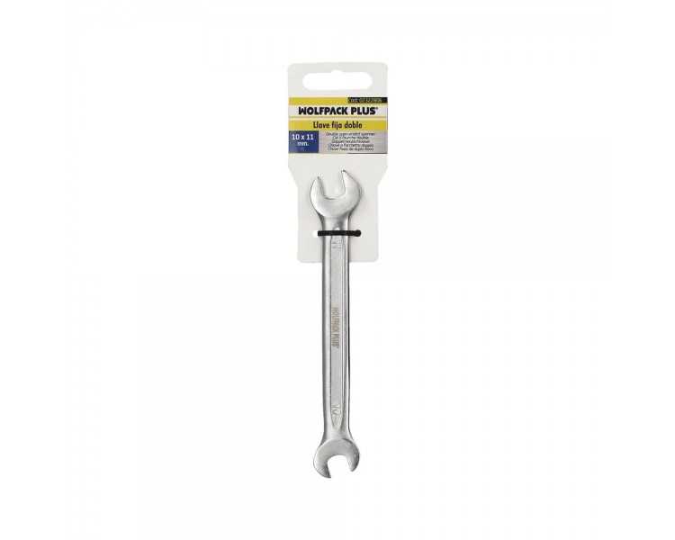 Llave Fija Plus Acero Cromo Vanadio 10x11 DIN 3110. Llave Fija, Llave Fija Doble