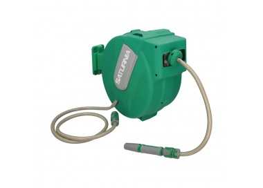 Enrollador Automatico Manguera Para Jardin. Recogedor Manguera Automatico, Porta Mangueras Jardin Manguera De 20 Metros