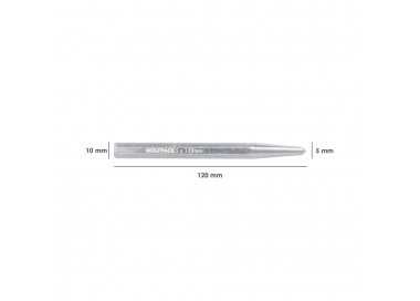 Granete Wolfpack 5 x 10 x 120 mm. Punzon metalico, Perforadores metalicos, Marcadores Metalicos.