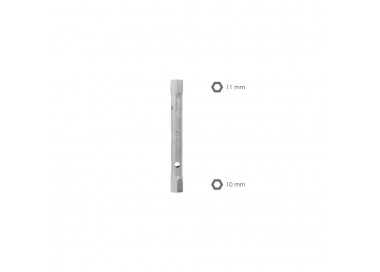 Llave Tubo Tubular 10x11 Fabricada en Acero Cromo Vanadio, Llave Grifería, Llave De Tubo Para Grifos, Llaves De Tubo Doble