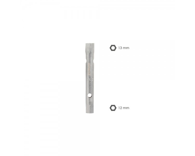 Llave Tubo Tubular 12x13 Fabricada en Acero Cromo Vanadio, Llave Grifería, Llave De Tubo Para Grifos, Llaves De Tubo Doble