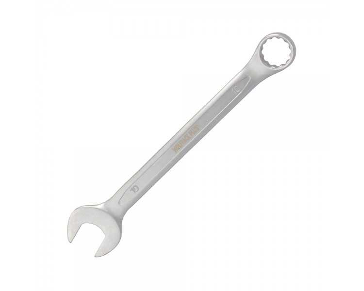 Llave Combinada Plus 10x10 Acero Cromo Vanadio DIN 3113. Llave Doble Boca, Llave Fija, Llave Estrella