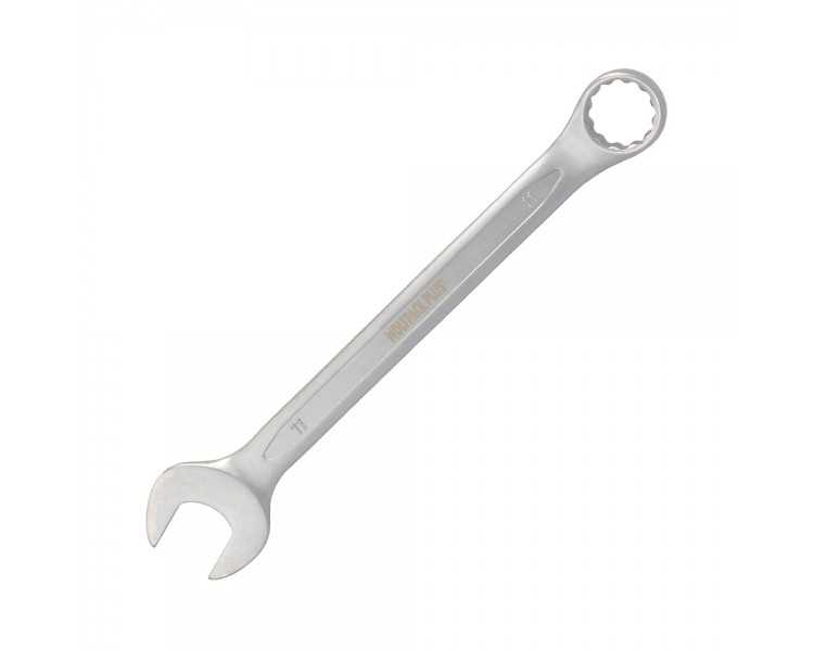 Llave Combinada Plus 11x11 Acero Cromo Vanadio DIN 3113. Llave Doble Boca, Llave Fija, Llave Estrella