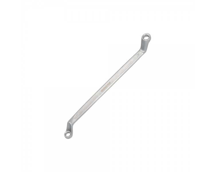 Llave Estrella Acodada Plus Acero Cromo Vanadio 6x7 DIN 838. Llave Doble Boca Acodada, Llave Fija Estrella Acodada